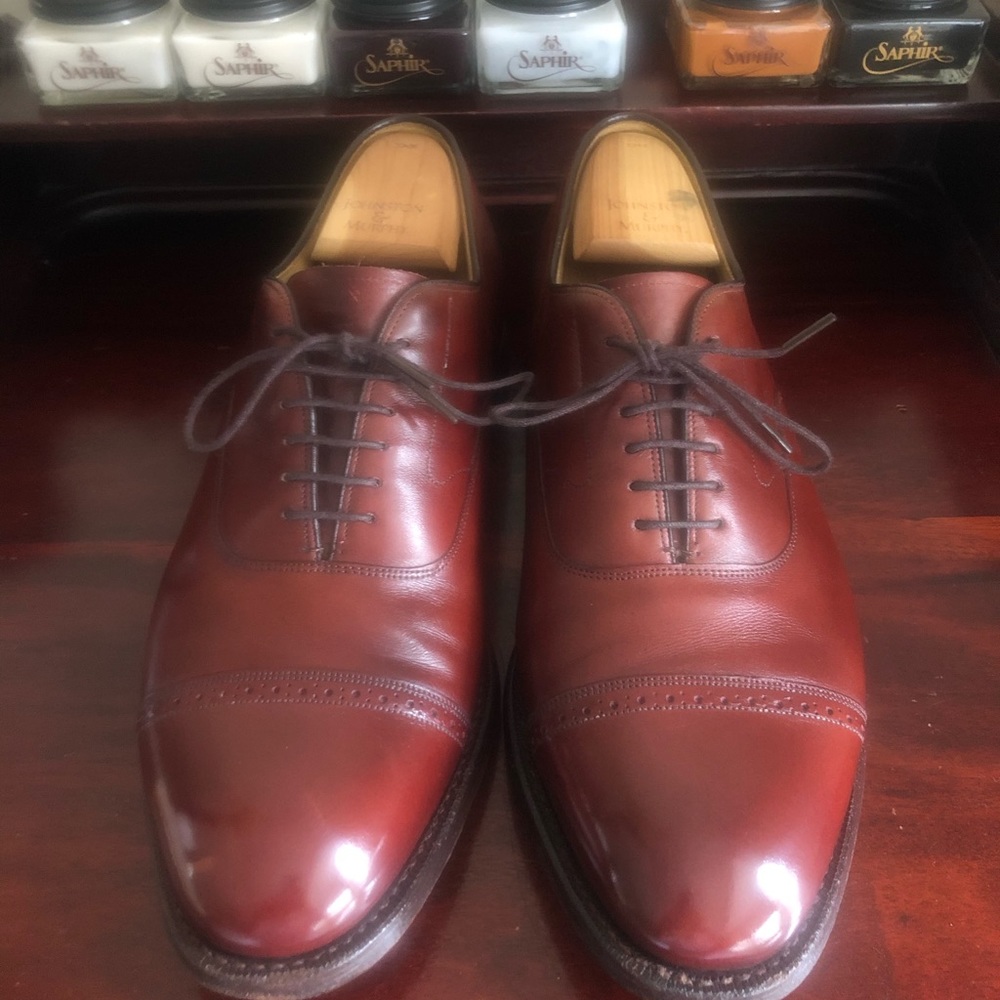 J&M Vtg. Aldrich II Oxford Captoe (Made in USA)